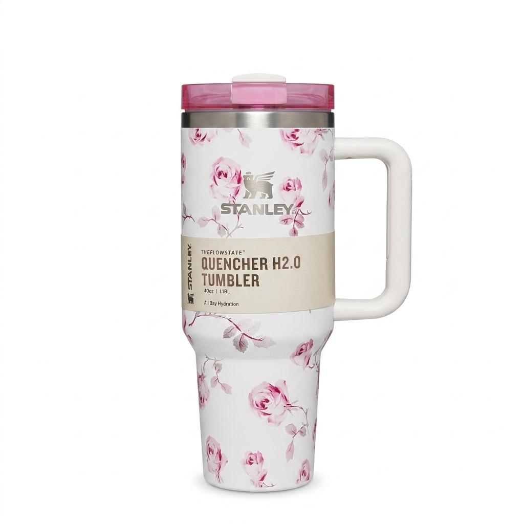 STANLEY QUENCHER H2.0 FLOWSTATE TUMBLER 40OZ - LOVE SHACK