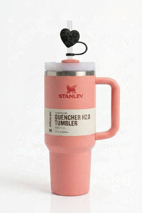 STANLEY QUENCHER H2.0 FLOWSTATE TUMBLER 40OZ - GRAPEFRUIT/PINK