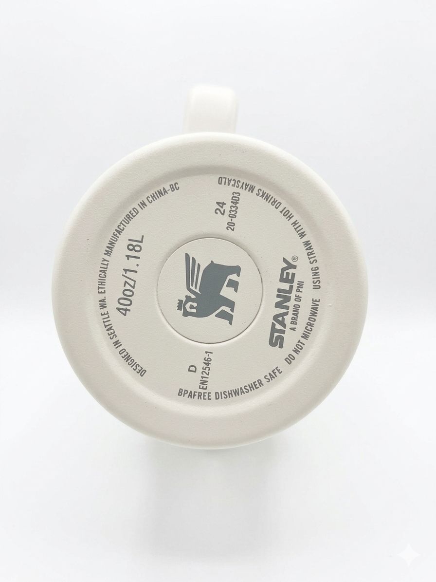STANLEY QUENCHER H2.0 FLOWSTATE TUMBLER 40OZ - CREAM SPECKLE