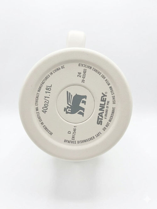 STANLEY QUENCHER H2.0 FLOWSTATE TUMBLER 40OZ - CREAM SPECKLE