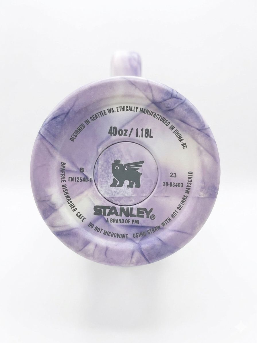 STANLEY QUENCHER H2.0 FLOWSTATE TUMBLER 40OZ - WISTER TIE DYE PURPLE